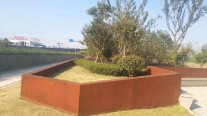 上海耐候钢挡土墙